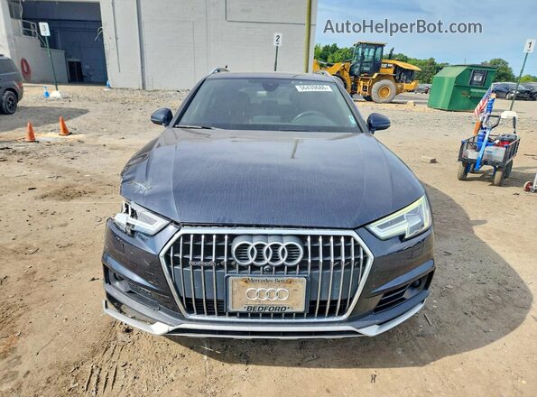WA19NAF44JA017804 2018 AUDI A4 Blue Front view