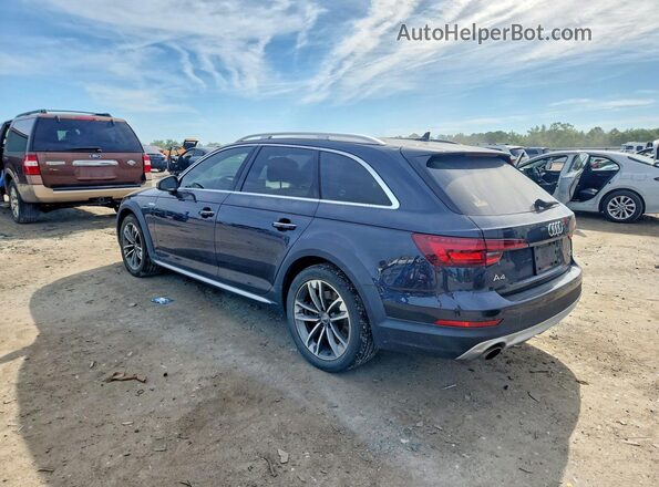 WA19NAF44JA017804 2018 AUDI A4 Blue Rear left