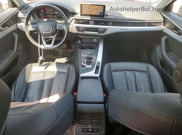 WA19NAF49JA028975 2018 AUDI A4 Угольный Вид панели приборов