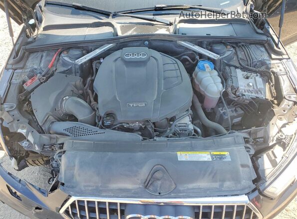WA19NAF49JA028975 2018 AUDI A4 Угольный Вид задней части салона