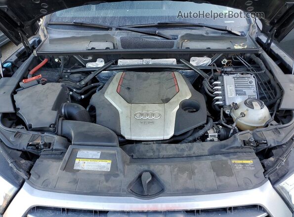 WA1A4AFY0J2001211 2018 AUDI SQ5 Black Widok wnętrza z tyłu