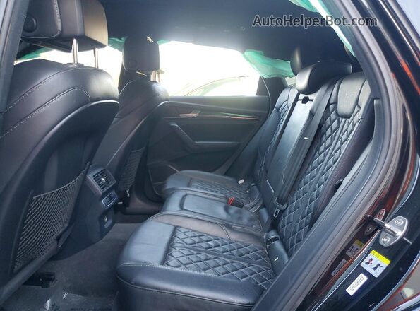 WA1A4AFY0J2001211 2018 AUDI SQ5 Black Widok tylnych siedzeń