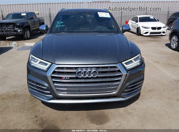 WA1A4AFY1J2122071 2018 AUDI SQ5 Gray Вид щитка приладів