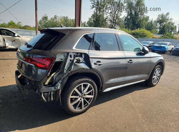 WA1A4AFY1N2034126 2022 AUDI SQ5 Gray Rear right