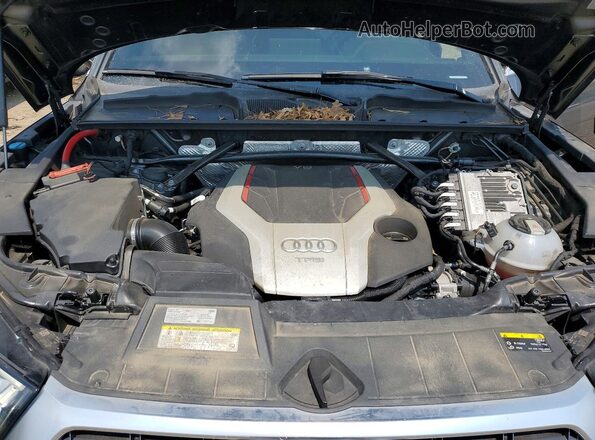 WA1A4AFY2J2009651 2018 AUDI SQ5 Gray ძრავის განყოფილების ხედი
