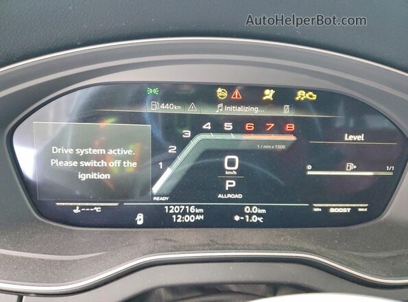 WA1A4AFY2M2026602 2021 AUDI SQ5 Black Vista del cuadro de instrumentos