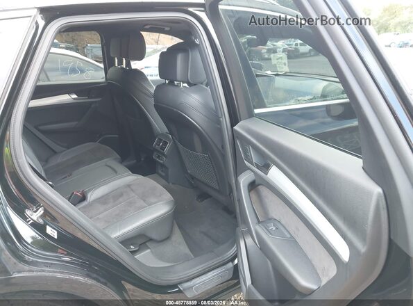 WA1A4AFY3J2130026 2018 AUDI SQ5 Black VIN კოდის სტიკერის ხედი