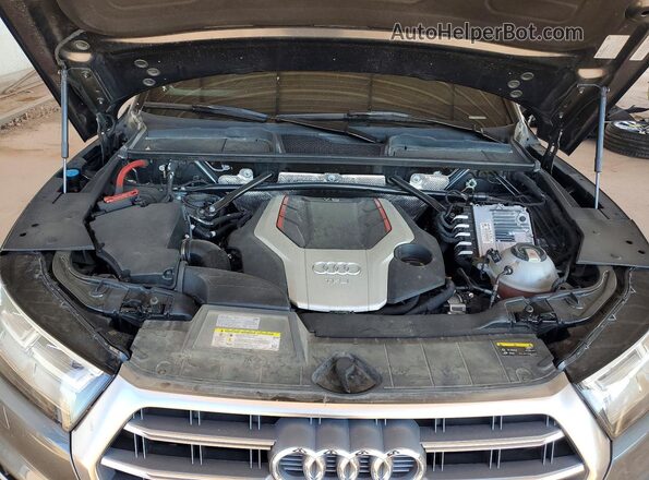 WA1A4AFY4J2190171 2018 AUDI SQ5 Gray Вид задньої частини салону