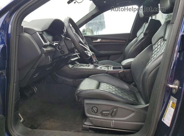 WA1A4AFY8J2050253 2018 AUDI SQ5 Blue Առջևի վահանակի տեսք