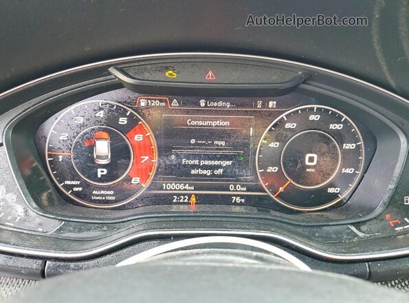 WA1A4AFY8J2050253 2018 AUDI SQ5 Blue Հետևի նստատեղերի տեսք