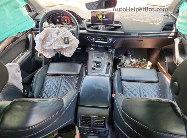 WA1A4AFYXJ2009767 2018 AUDI SQ5 Gray Вид панелі приладів