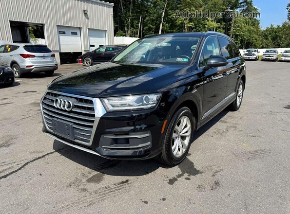 WA1AAAF70HD019576 2017 AUDI Q7 Черный Задняя левая четверть