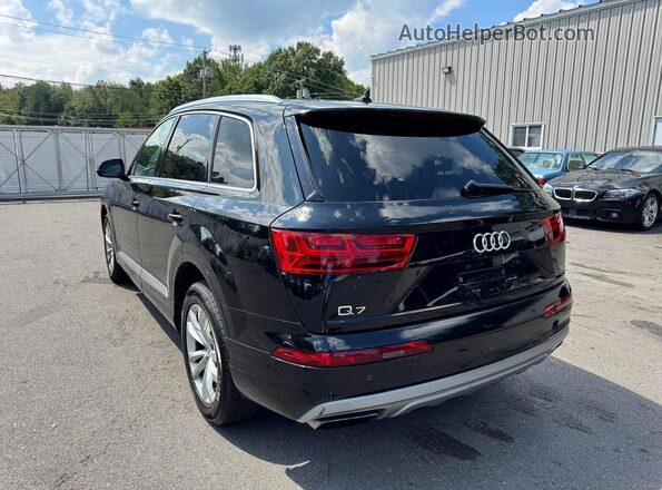 WA1AAAF70HD019576 2017 AUDI Q7 Черный Задняя правая четверть