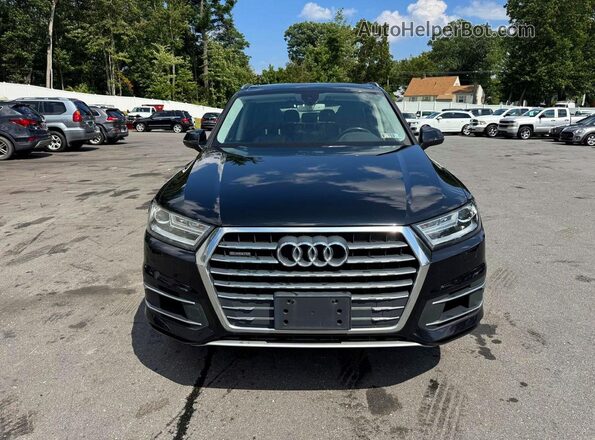 WA1AAAF70HD019576 2017 AUDI Q7 Черный Вид задних сидений