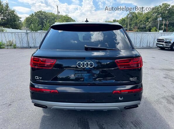 WA1AAAF70HD019576 2017 AUDI Q7 Черный Вид подкапотного пространства