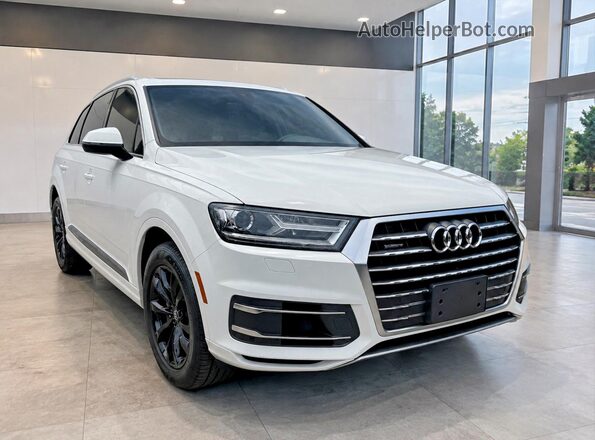 WA1AAAF70HD034949 2017 AUDI Q7 White Rear left
