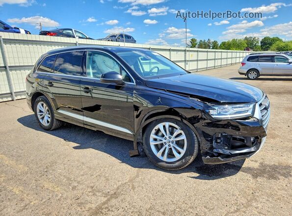 WA1AAAF70KD028575 2019 AUDI Q7 Black Delantero derecho