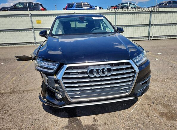 WA1AAAF70KD028575 2019 AUDI Q7 Black Vista frontal