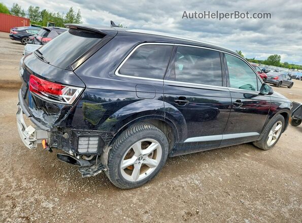 WA1AAAF72KD016489 2019 AUDI Q7 Black Tył prawy