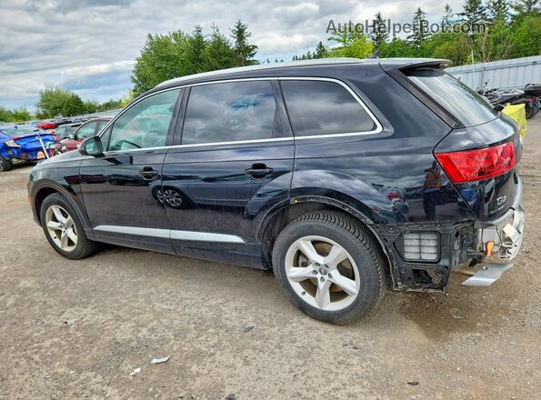 WA1AAAF72KD016489 2019 AUDI Q7 Black Tył lewy