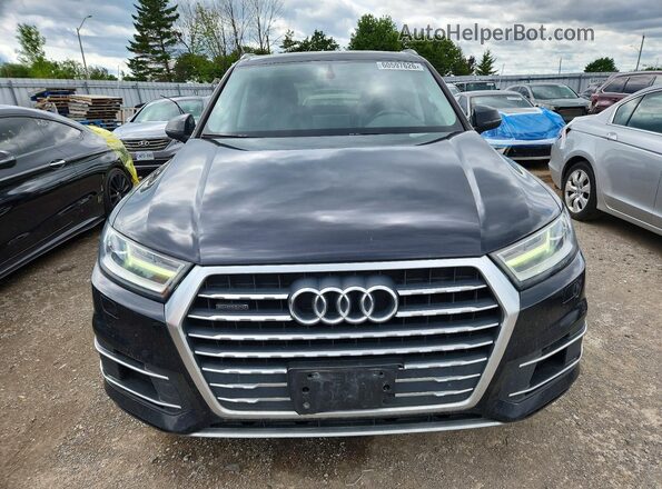 WA1AAAF72KD016489 2019 AUDI Q7 Black Widok z przodu
