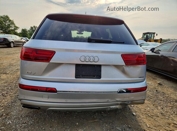 WA1AAAF73KD046150 2019 AUDI Q7 Silver Հետևի տեսք