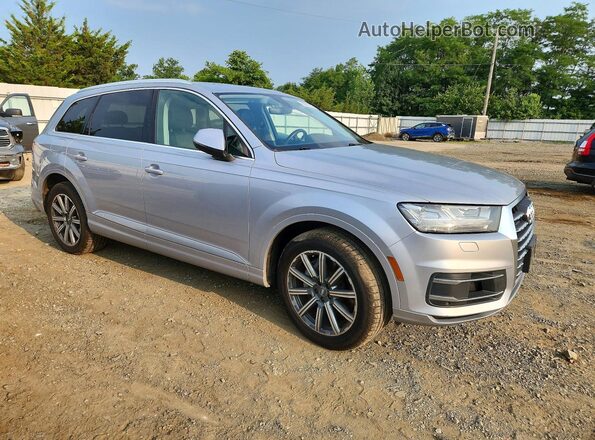 WA1AAAF73KD046150 2019 AUDI Q7 Silver Առջևի աջ
