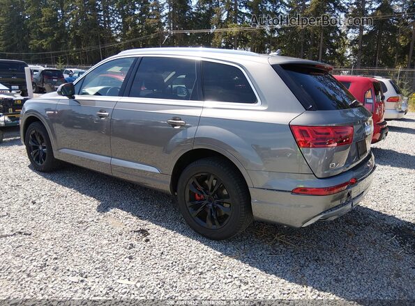 WA1AAAF76HD004094 2017 AUDI Q7 Gray Tył lewy