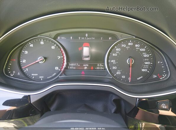 WA1AAAF76HD004094 2017 AUDI Q7 Gray Widok tylnych siedzeń