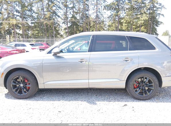 WA1AAAF76HD004094 2017 AUDI Q7 Gray Widok wnętrza 360 stopni