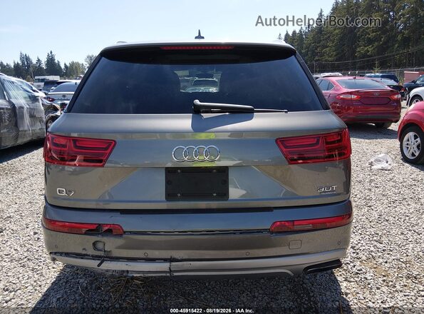 WA1AAAF76HD004094 2017 AUDI Q7 Gray 