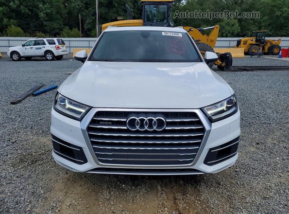WA1AAAF7XJD006808 2018 AUDI Q7 White Դիմացի տեսք