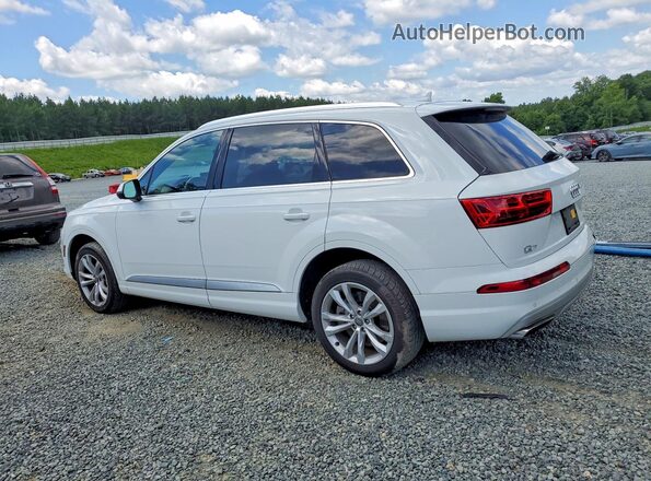 WA1AAAF7XJD006808 2018 AUDI Q7 White Հետևի ձախ