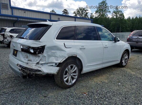 WA1AAAF7XJD006808 2018 AUDI Q7 White Հետևի աջ