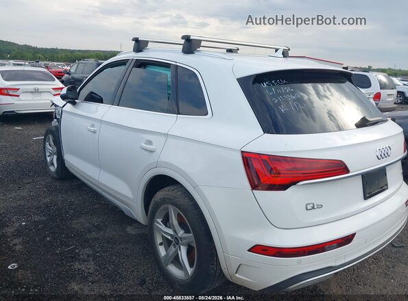 WA1AAAFY0M2113360 2021 AUDI Q5 White Задня ліва чверть