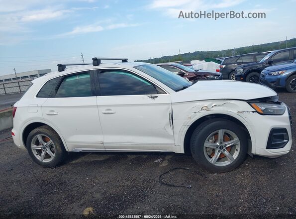 WA1AAAFY0M2113360 2021 AUDI Q5 White Вид щитка приладів