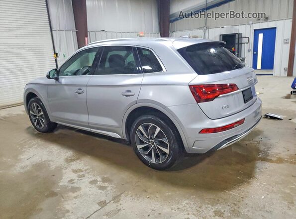 WA1AAAFY4M2110915 2021 AUDI Q5 Серебряный Задняя левая четверть