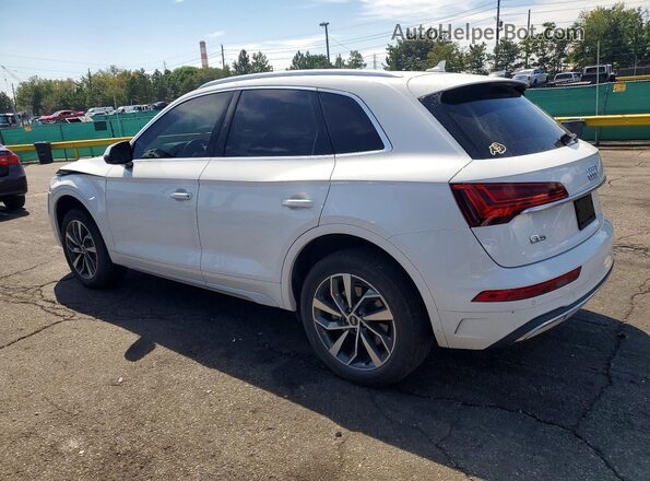 WA1AAAFY6M2028068 2021 AUDI Q5 White Հետևի ձախ