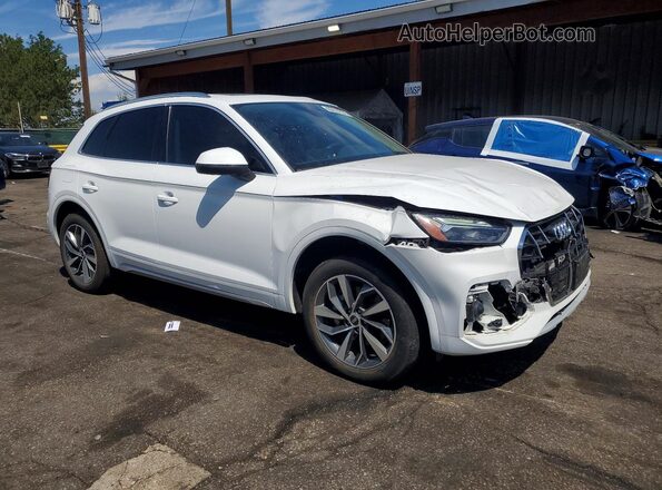 WA1AAAFY6M2028068 2021 AUDI Q5 White Առջևի աջ