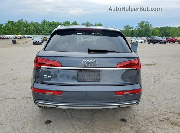 WA1AAAFY7M2019220 2021 AUDI Q5 Charcoal Rear view