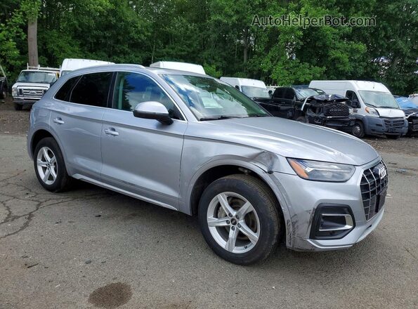 WA1AAAFY8M2103210 2021 AUDI Q5 Silver Առջևի աջ