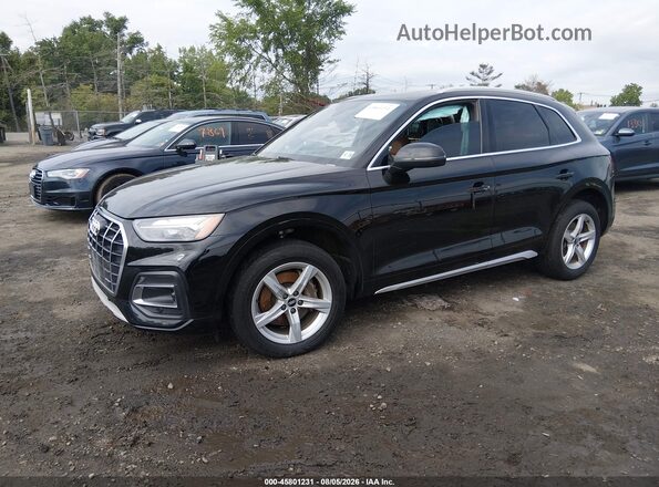 WA1AAAFY9M2091956 2021 AUDI Q5 Black Vista tres cuartos delantera izquierda