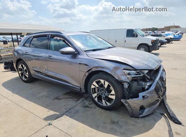 WA1AAAGE1MB022232 2021 AUDI E-TRON Gray წინა მარჯვენა