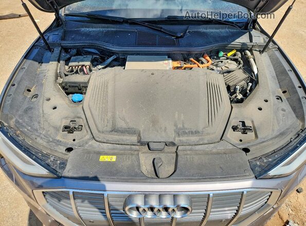 WA1AAAGE2MB006024 2021 AUDI E-TRON Gray Widok komory silnika