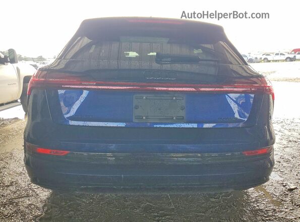 WA1AAAGE2NB037582 2022 AUDI E-TRON Blue Vista trasera