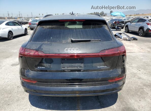 WA1AAAGE7MB029993 2021 AUDI E-TRON Black უკანა ხედი
