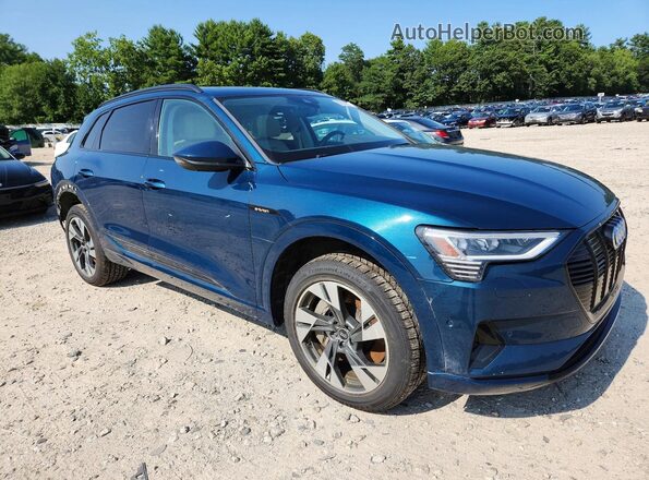 WA1AAAGE8MB038315 2021 AUDI E-TRON Blue Առջևի աջ