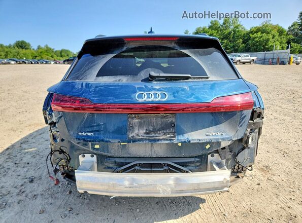 WA1AAAGE8MB038315 2021 AUDI E-TRON Blue Հետևի տեսք