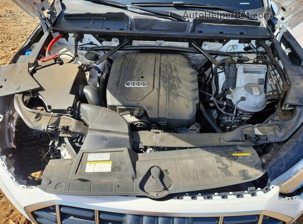 WA1ABAFY4P2169500 2023 AUDI Q5 White ძრავის განყოფილების ხედი
