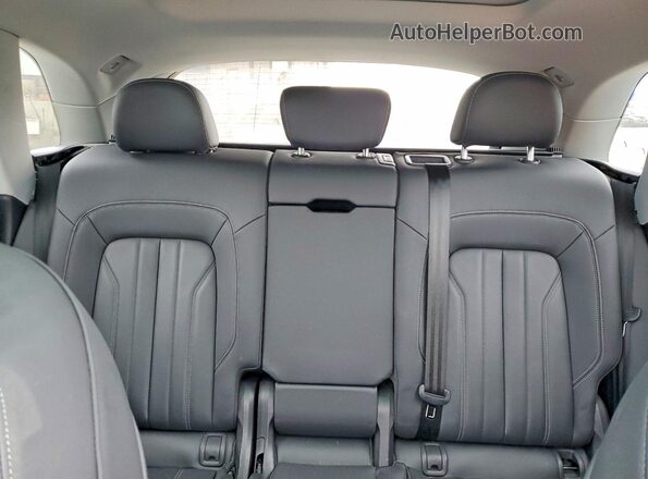 WA1ABAFY6P2115793 2023 AUDI Q5 Black Вид задніх сидінь